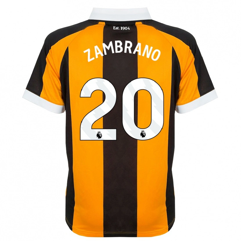 Danxen Damen Óscar Zambrano #20 Orange Schwarz Weiß Heimtrikot Trikot 2026/27 T-Shirt Österreich