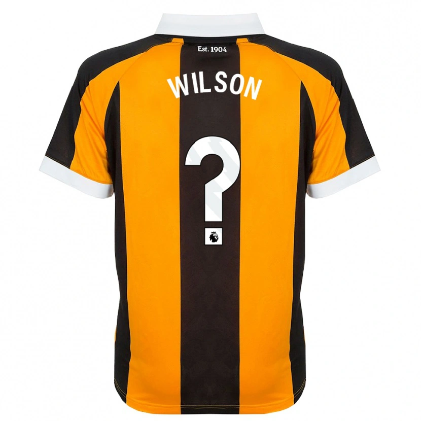Danxen Damen George Wilson #0 Orange Schwarz Weiß Heimtrikot Trikot 2026/27 T-Shirt Österreich