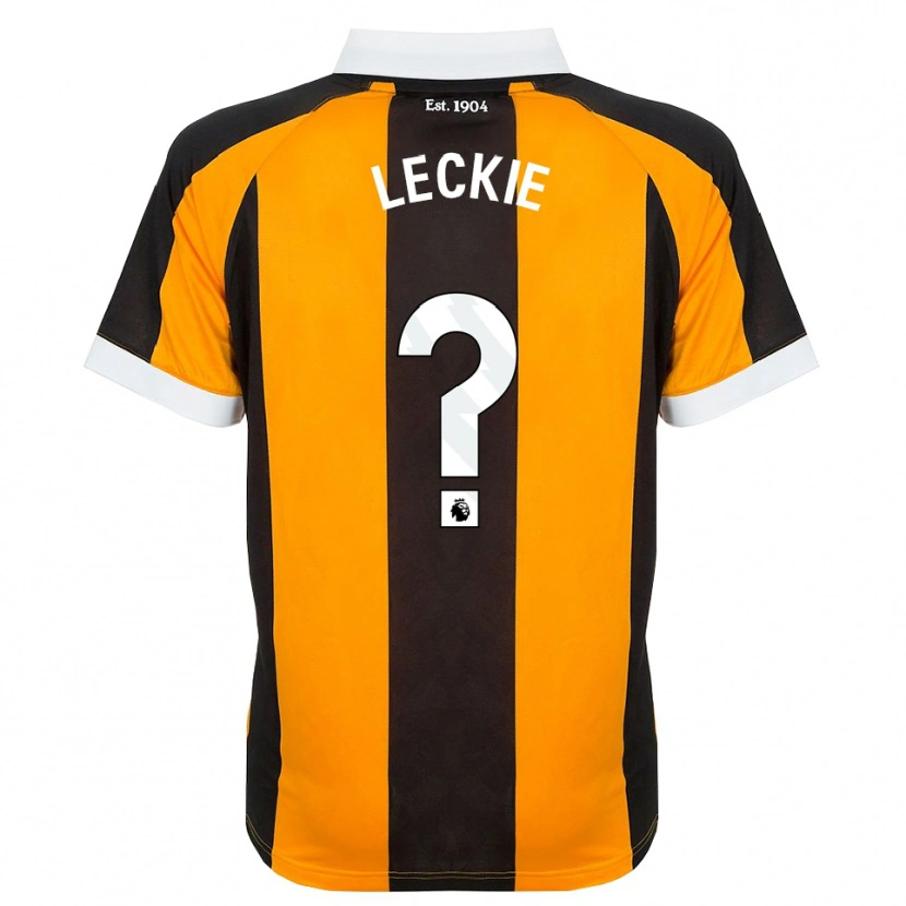Danxen Damen Jack Leckie #0 Orange Schwarz Weiß Heimtrikot Trikot 2026/27 T-Shirt Österreich