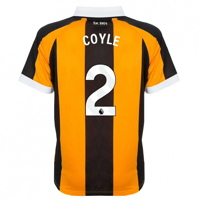 Danxen Damen Lewie Coyle #2 Orange Schwarz Weiß Heimtrikot Trikot 2026/27 T-Shirt Österreich