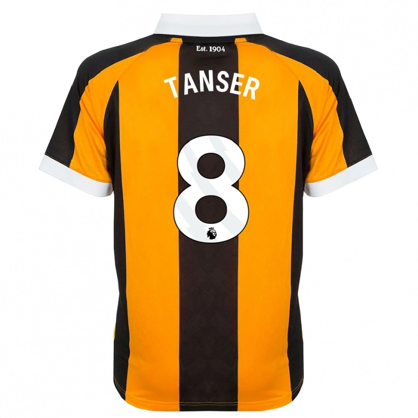 Danxen Damen Ellie Tanser #8 Orange Schwarz Weiß Heimtrikot Trikot 2026/27 T-Shirt Österreich