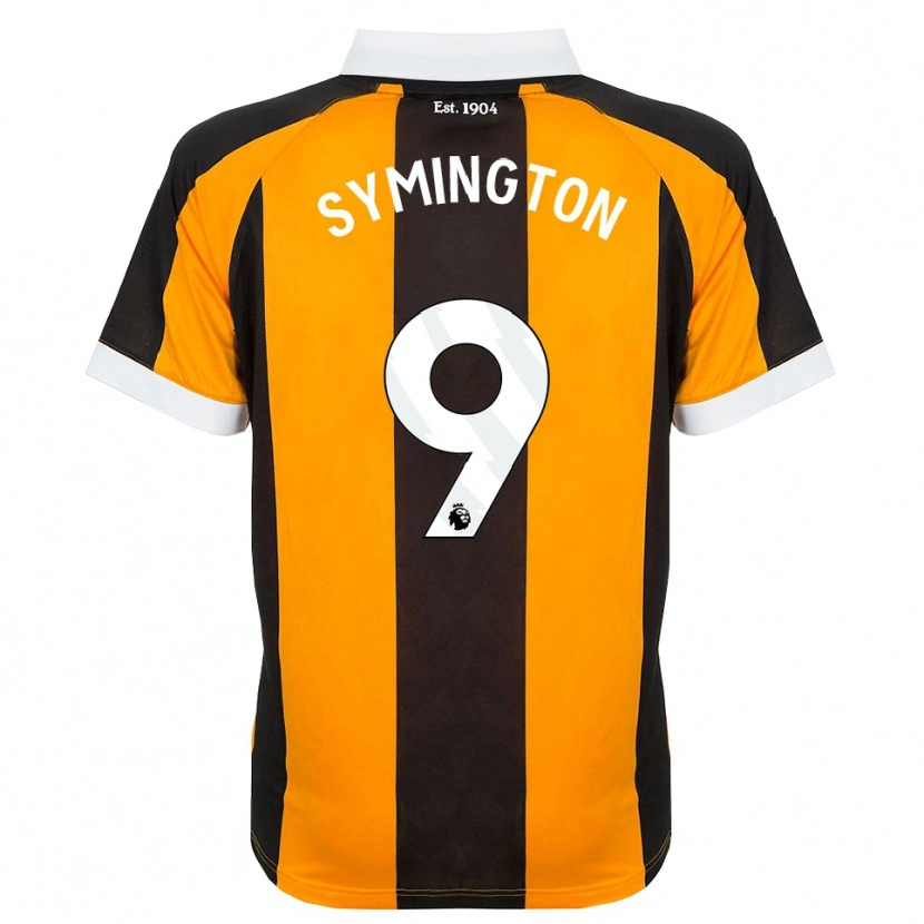Danxen Damen Jo Symington #9 Orange Schwarz Weiß Heimtrikot Trikot 2026/27 T-Shirt Österreich