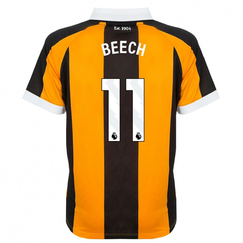 Danxen Damen Rebecca Beech #11 Orange Schwarz Weiß Heimtrikot Trikot 2026/27 T-Shirt Österreich