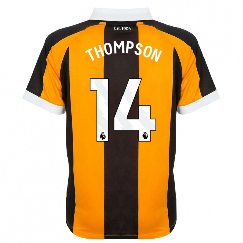 Danxen Damen Katie Thompson #14 Orange Schwarz Weiß Heimtrikot Trikot 2026/27 T-Shirt Österreich