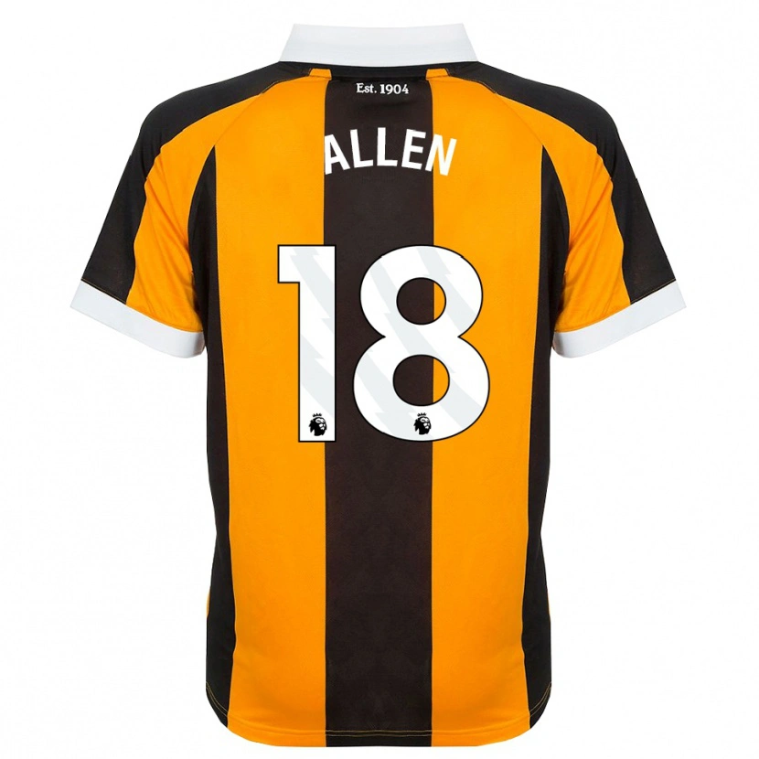 Danxen Damen Aaliyah Allen #18 Orange Schwarz Weiß Heimtrikot Trikot 2026/27 T-Shirt Österreich
