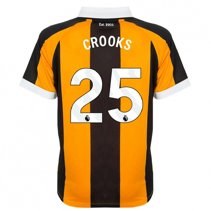 Danxen Damen Matt Crooks #25 Orange Schwarz Weiß Heimtrikot Trikot 2026/27 T-Shirt Österreich