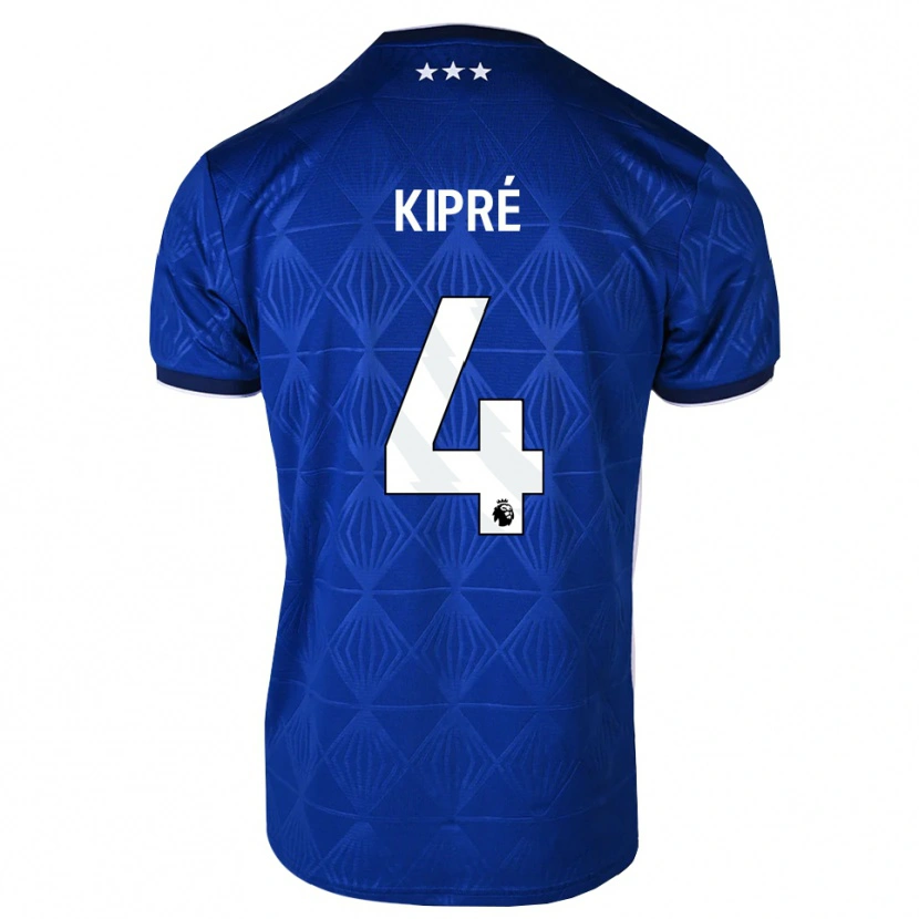 Danxen Damen Cédric Kipré #4 Mittelblau Weiß Rot Heimtrikot Trikot 2026/27 T-Shirt Österreich
