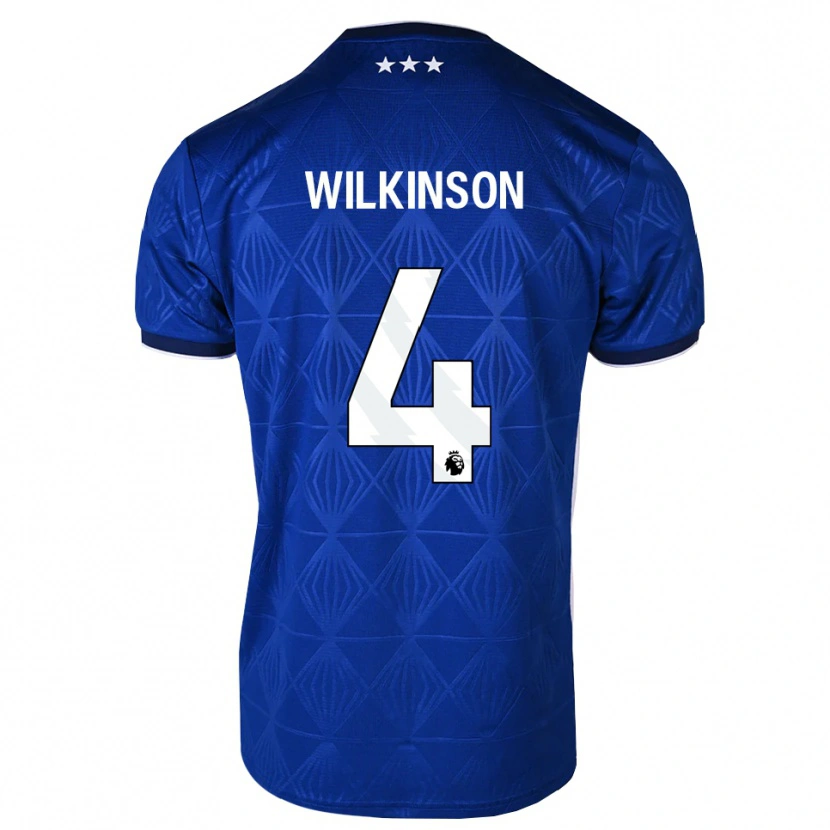 Danxen Damen Oliver Wilkinson #4 Mittelblau Weiß Rot Heimtrikot Trikot 2026/27 T-Shirt Österreich