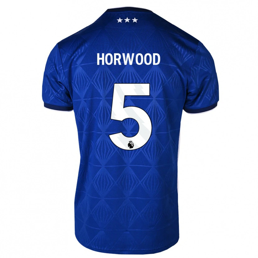 Danxen Damen Bonnie Horwood #5 Mittelblau Weiß Rot Heimtrikot Trikot 2026/27 T-Shirt Österreich