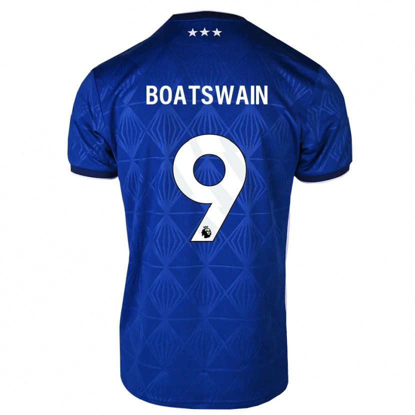 Danxen Damen Ashley Boatswain #9 Mittelblau Weiß Rot Heimtrikot Trikot 2026/27 T-Shirt Österreich