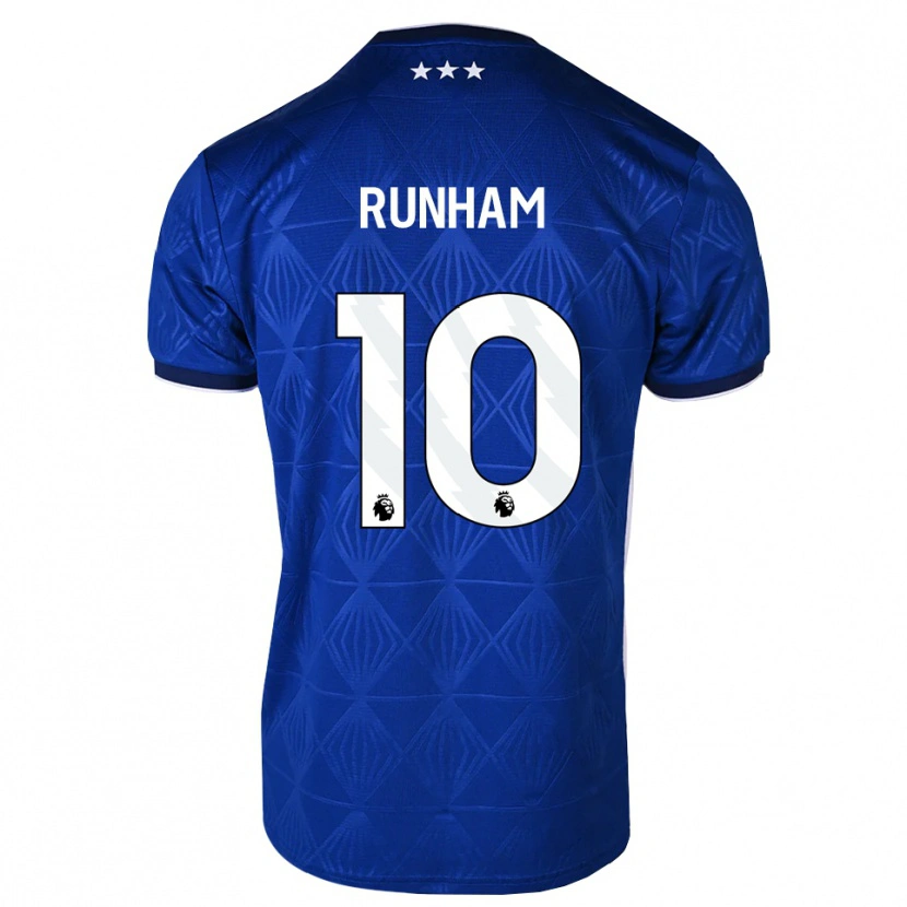 Danxen Damen Frankie Runham #10 Mittelblau Weiß Rot Heimtrikot Trikot 2026/27 T-Shirt Österreich