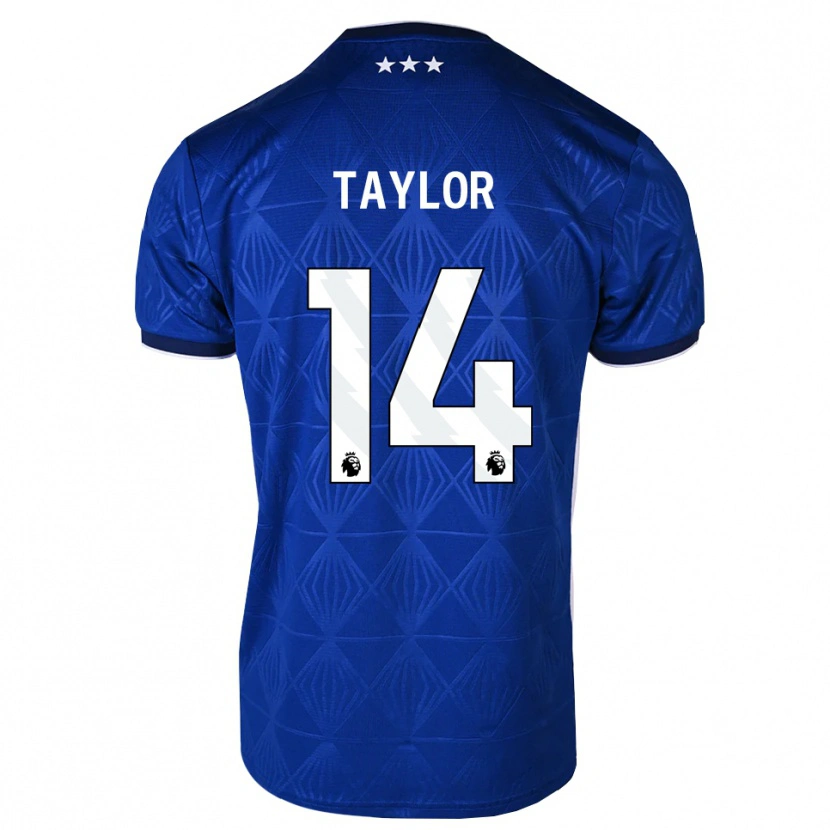 Danxen Damen Jack Taylor #14 Mittelblau Weiß Rot Heimtrikot Trikot 2026/27 T-Shirt Österreich