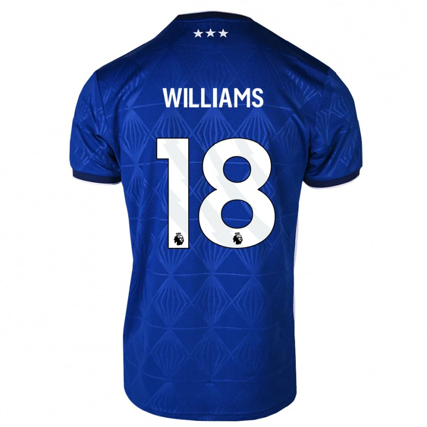 Danxen Damen Brandon Williams #18 Mittelblau Weiß Rot Heimtrikot Trikot 2026/27 T-Shirt Österreich