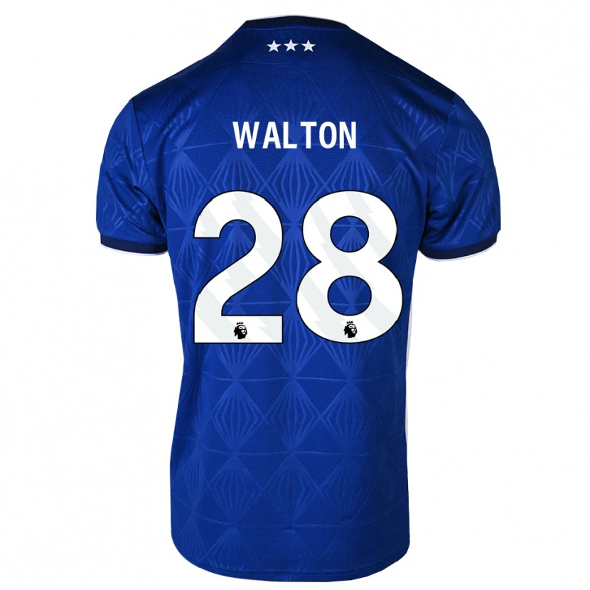 Danxen Damen Christian Walton #28 Mittelblau Weiß Rot Heimtrikot Trikot 2026/27 T-Shirt Österreich