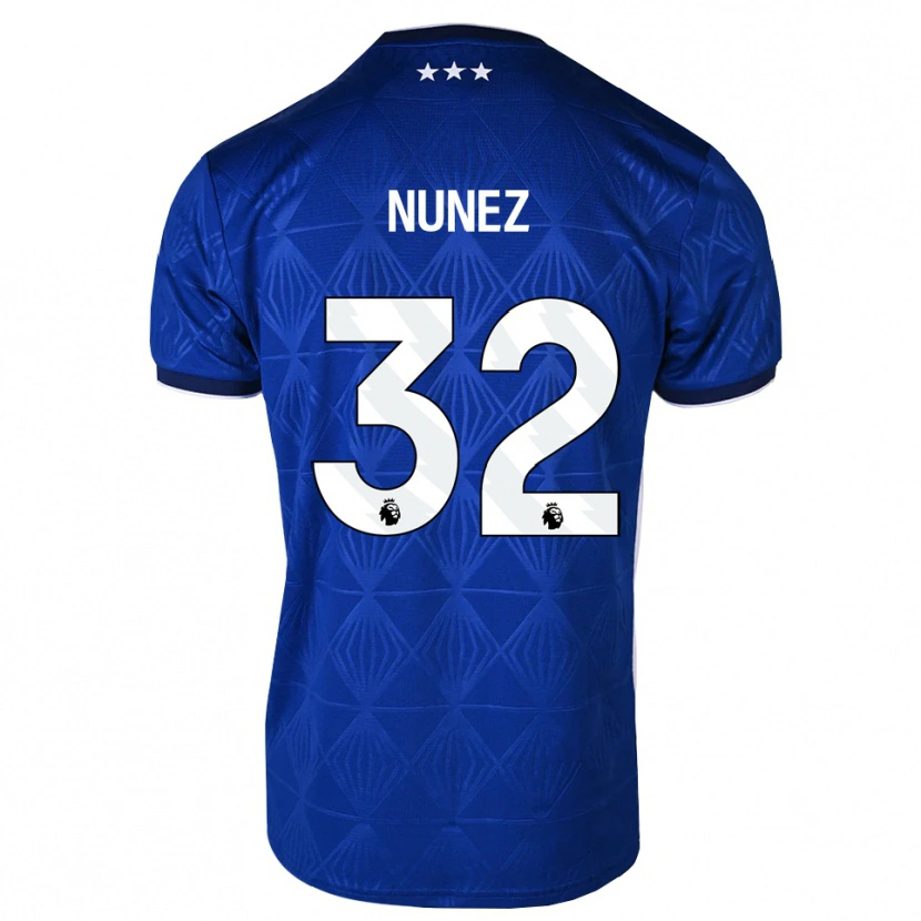 Danxen Damen Marcelino Núñez #32 Mittelblau Weiß Rot Heimtrikot Trikot 2026/27 T-Shirt Österreich