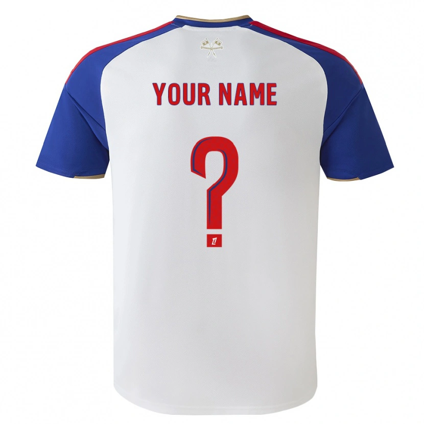 Danxen Damen Ihren Namen #0 Königsblau Rot Weiß Heimtrikot Trikot 2026/27 T-Shirt Österreich