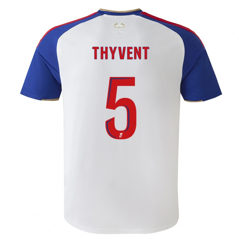 Danxen Damen Estéban Thyvent #5 Königsblau Rot Weiß Heimtrikot Trikot 2026/27 T-Shirt Österreich