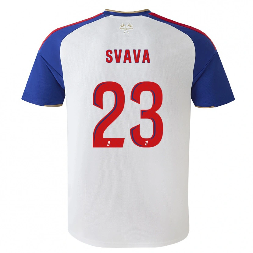 Danxen Damen Sofie Svava #23 Königsblau Rot Weiß Heimtrikot Trikot 2026/27 T-Shirt Österreich