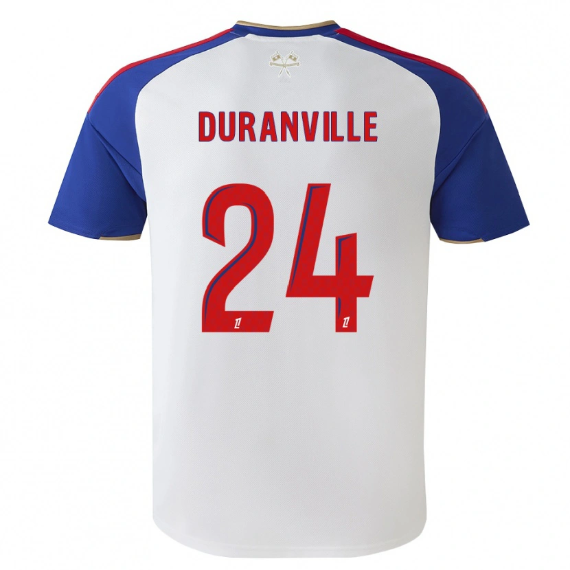 Danxen Damen Julien Duranville #24 Königsblau Rot Weiß Heimtrikot Trikot 2026/27 T-Shirt Österreich