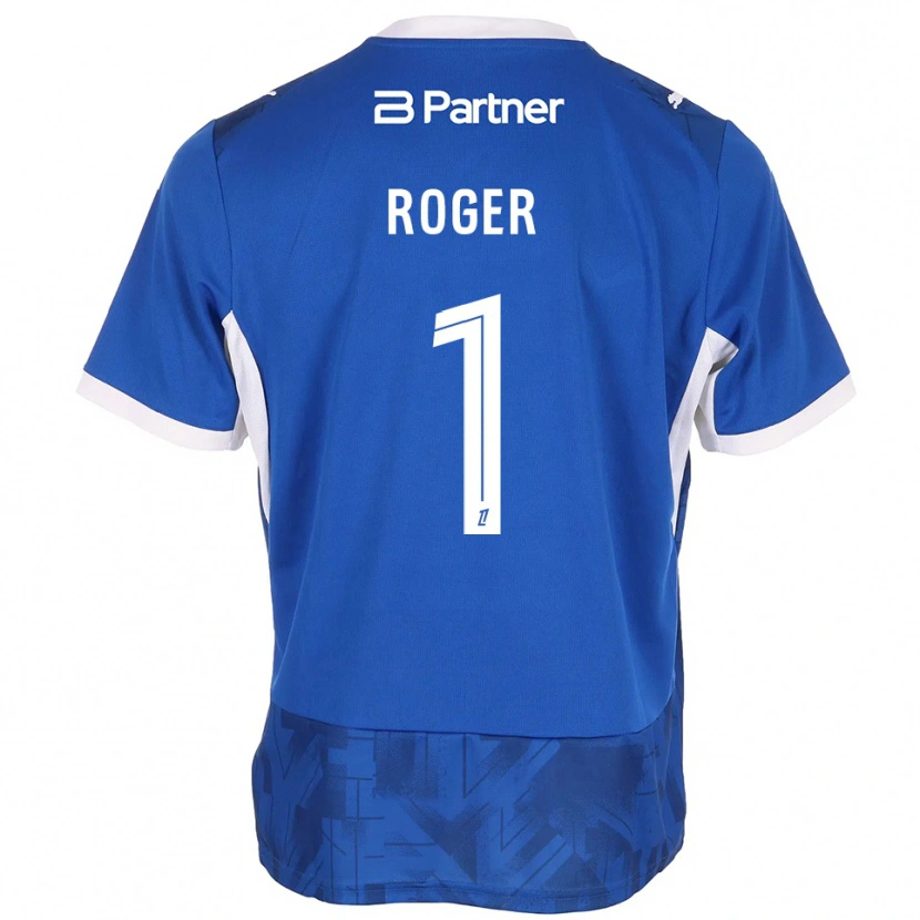 Danxen Damen Ethan Roger #1 Mittelblau Weiß Heimtrikot Trikot 2026/27 T-Shirt Österreich