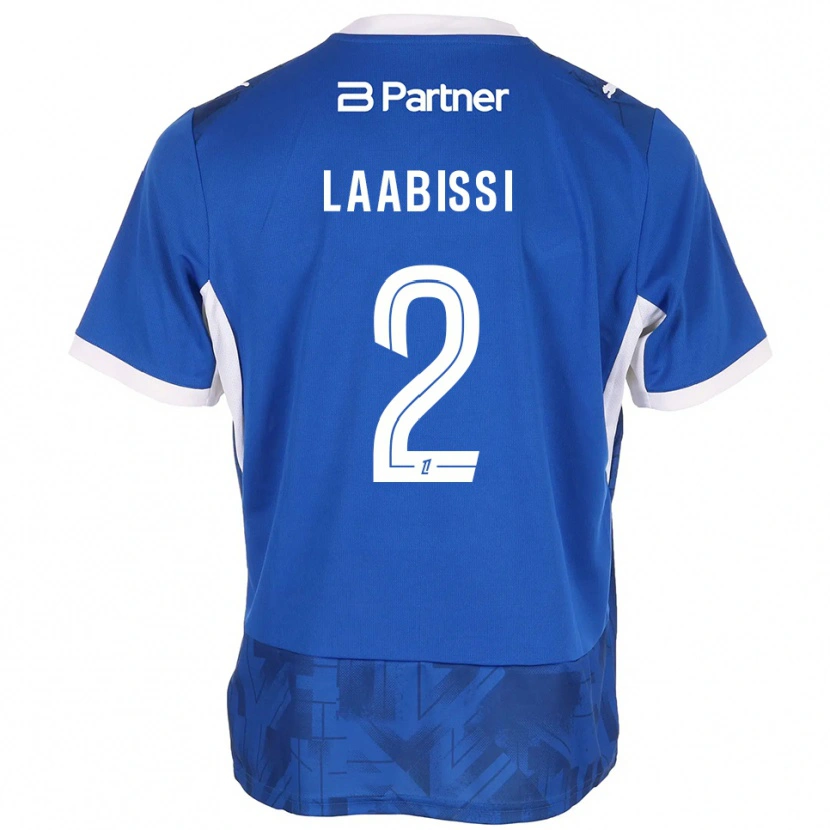 Danxen Damen Chad Laabissi #2 Mittelblau Weiß Heimtrikot Trikot 2026/27 T-Shirt Österreich