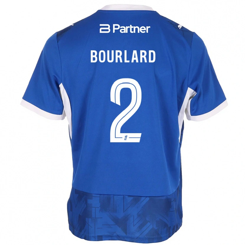Danxen Damen Liam Bourlard #2 Mittelblau Weiß Heimtrikot Trikot 2026/27 T-Shirt Österreich