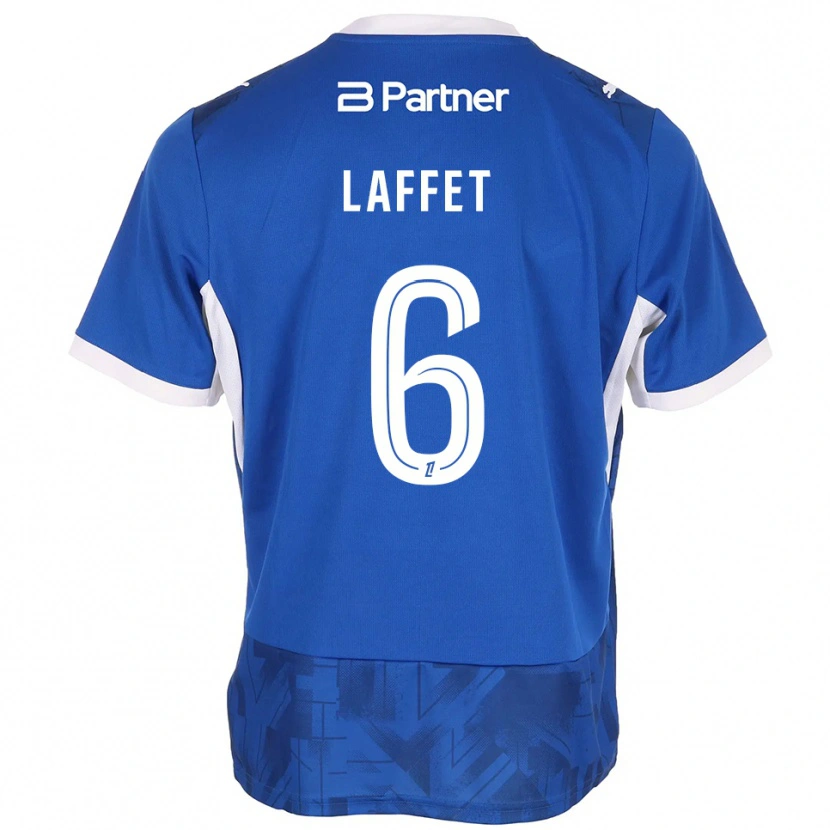 Danxen Damen Yves Laffet #6 Mittelblau Weiß Heimtrikot Trikot 2026/27 T-Shirt Österreich