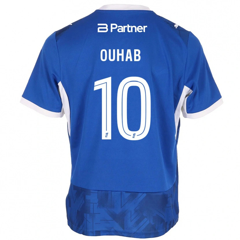 Danxen Damen Mathys Ouhab #10 Mittelblau Weiß Heimtrikot Trikot 2026/27 T-Shirt Österreich