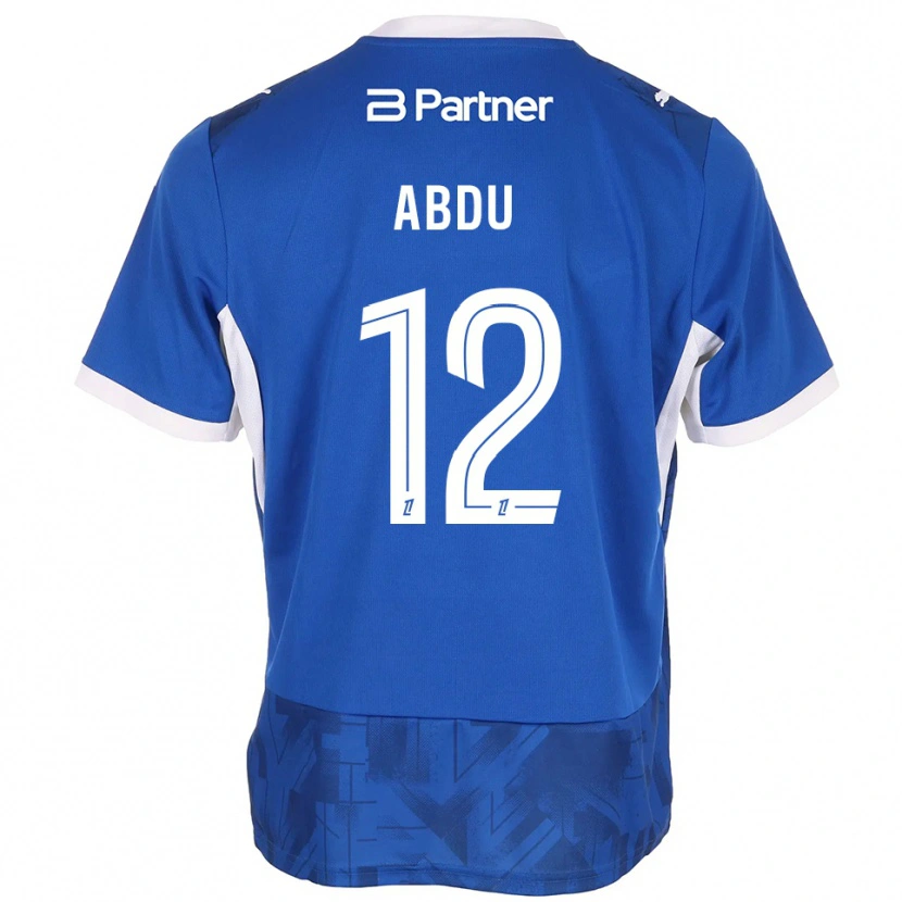 Danxen Damen Abdu Conté #12 Mittelblau Weiß Heimtrikot Trikot 2026/27 T-Shirt Österreich