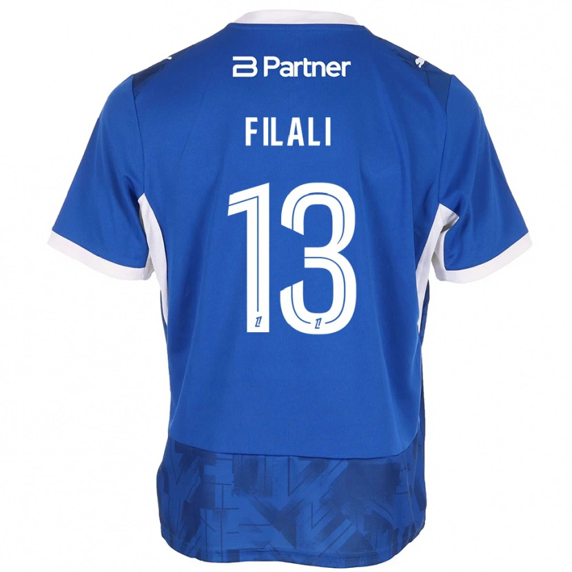 Danxen Damen Saad Filali #13 Mittelblau Weiß Heimtrikot Trikot 2026/27 T-Shirt Österreich