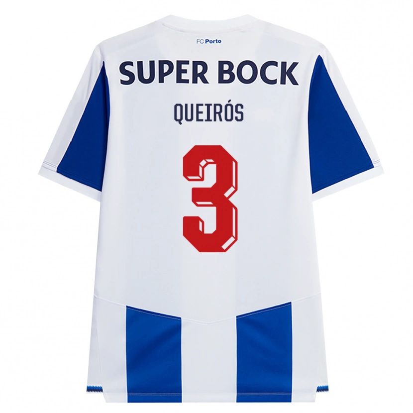 Danxen Damen Mariana Queirós #3 Blau Weiß Rot Heimtrikot Trikot 2026/27 T-Shirt Österreich