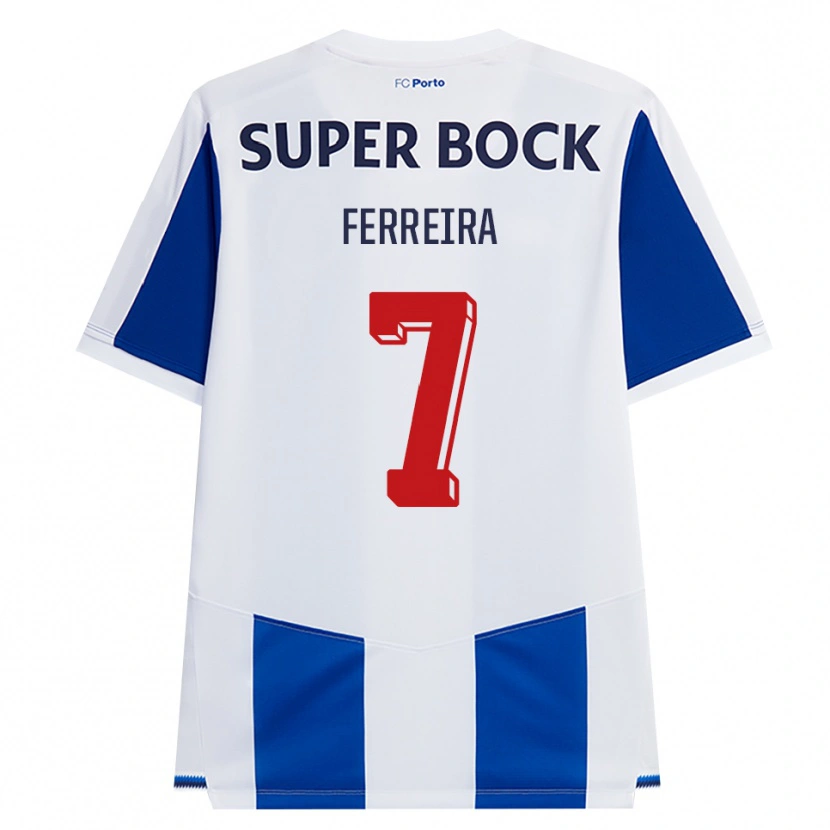 Danxen Damen Maria Ferreira #7 Blau Weiß Rot Heimtrikot Trikot 2026/27 T-Shirt Österreich