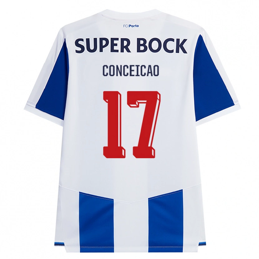 Danxen Damen Rodrigo Conceicao #17 Blau Weiß Rot Heimtrikot Trikot 2026/27 T-Shirt Österreich
