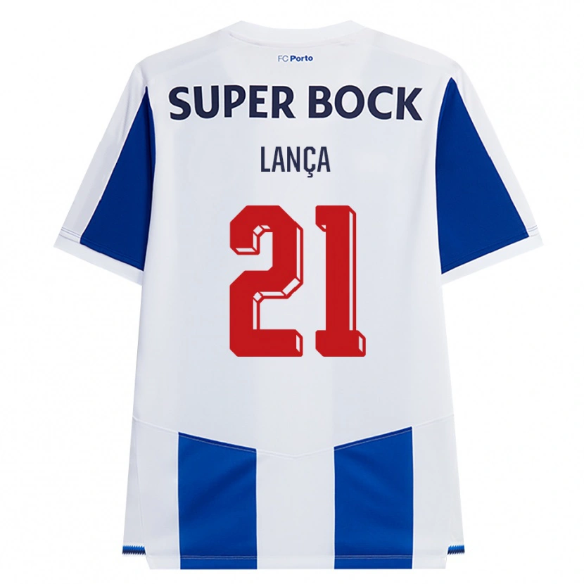 Danxen Damen Gabriel Lança #21 Blau Weiß Rot Heimtrikot Trikot 2026/27 T-Shirt Österreich