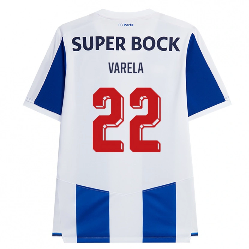 Danxen Damen Alan Varela #22 Blau Weiß Rot Heimtrikot Trikot 2026/27 T-Shirt Österreich
