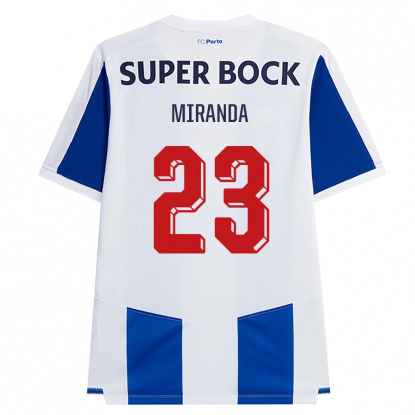 Danxen Damen João Miranda #23 Blau Weiß Rot Heimtrikot Trikot 2026/27 T-Shirt Österreich