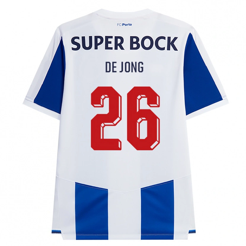 Danxen Damen Luuk De Jong #26 Blau Weiß Rot Heimtrikot Trikot 2026/27 T-Shirt Österreich