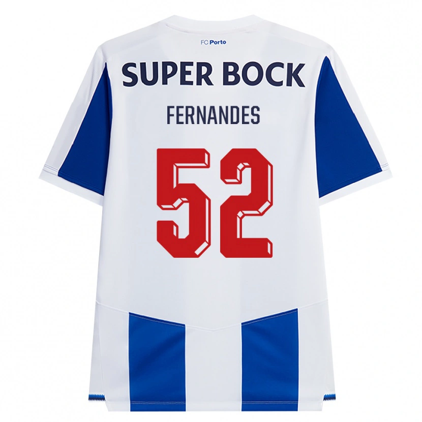 Danxen Damen Martim Fernandes #52 Blau Weiß Rot Heimtrikot Trikot 2026/27 T-Shirt Österreich