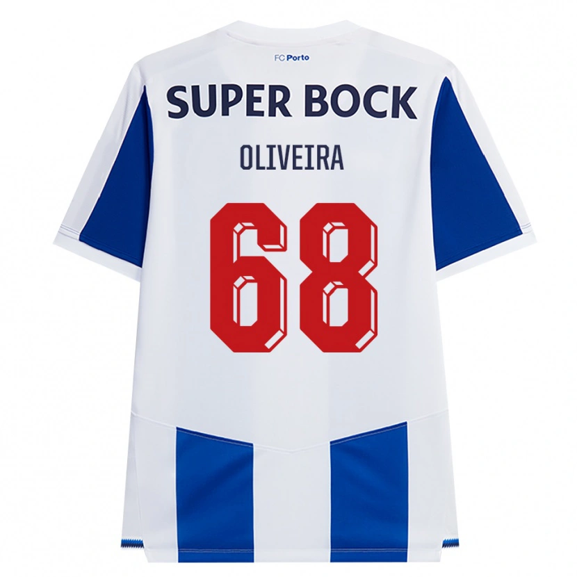 Danxen Damen André Oliveira #68 Blau Weiß Rot Heimtrikot Trikot 2026/27 T-Shirt Österreich