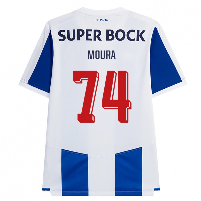 Danxen Damen Francisco Moura #74 Blau Weiß Rot Heimtrikot Trikot 2026/27 T-Shirt Österreich