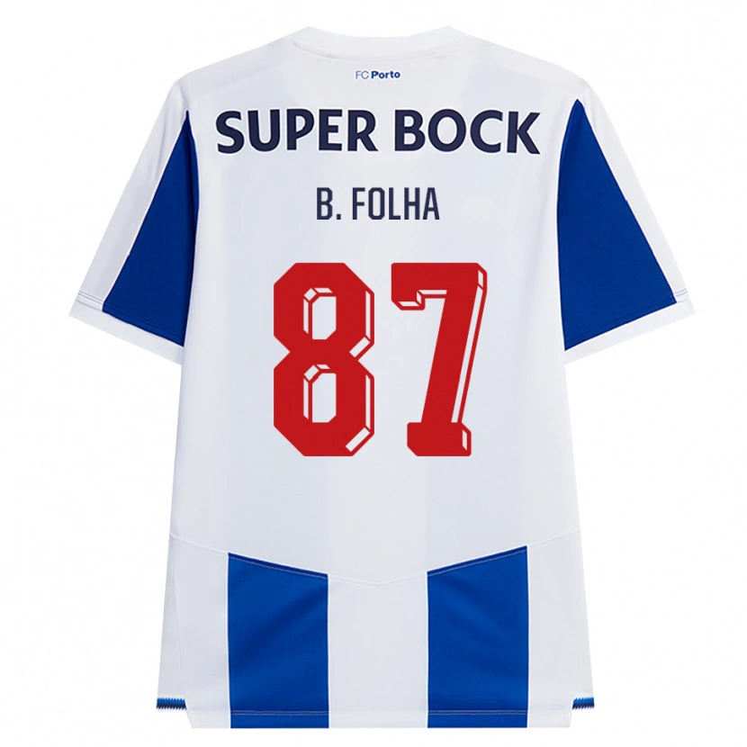 Danxen Damen Bernardo Folha #87 Blau Weiß Rot Heimtrikot Trikot 2026/27 T-Shirt Österreich