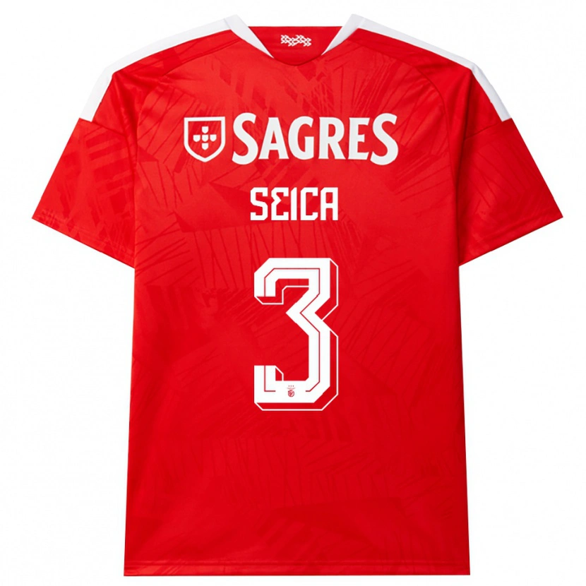 Danxen Damen Ana Seica #3 Rot Weiß Gelb Heimtrikot Trikot 2026/27 T-Shirt Österreich