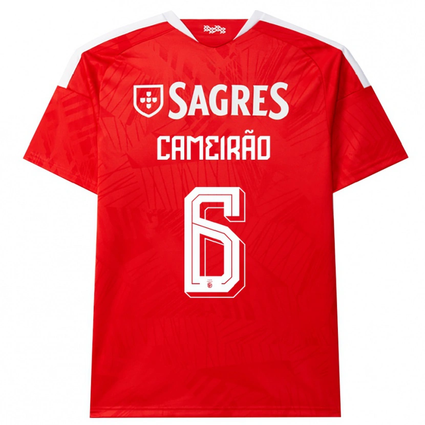 Danxen Damen Beatriz Cameirão #6 Rot Weiß Gelb Heimtrikot Trikot 2026/27 T-Shirt Österreich