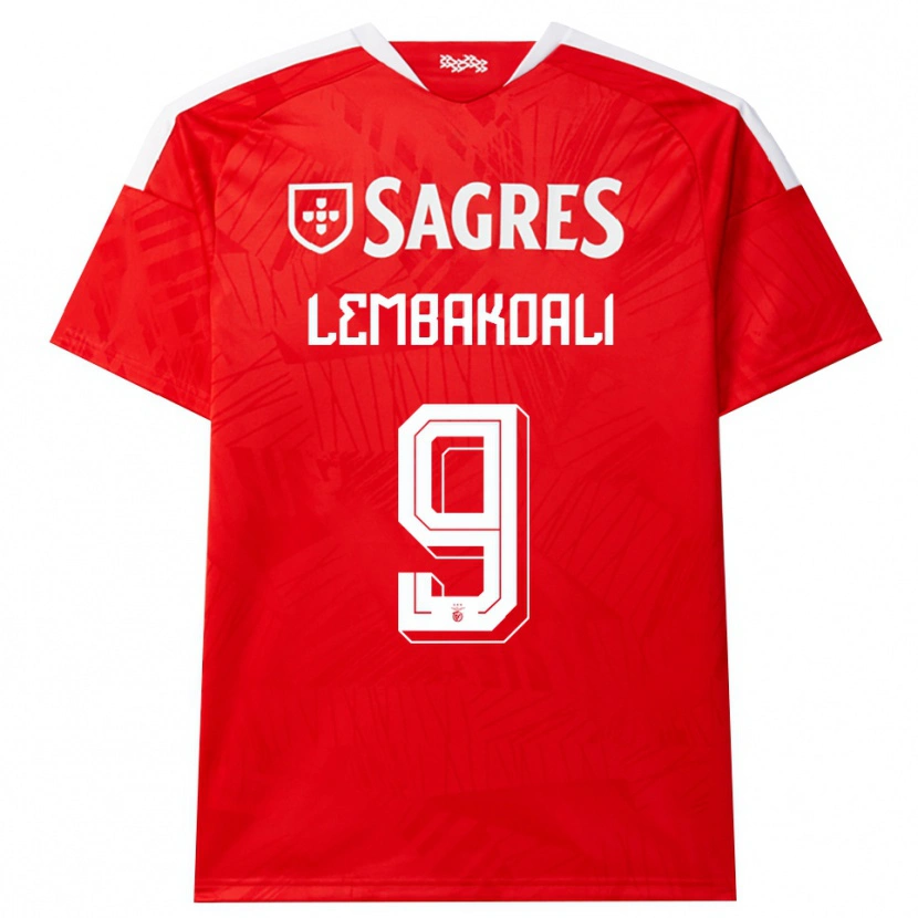 Danxen Damen Alan Lembakoali #9 Rot Weiß Gelb Heimtrikot Trikot 2026/27 T-Shirt Österreich
