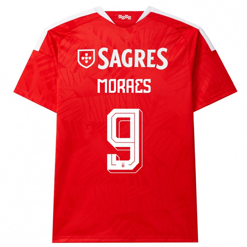 Danxen Damen Luca Moraes #9 Rot Weiß Gelb Heimtrikot Trikot 2026/27 T-Shirt Österreich