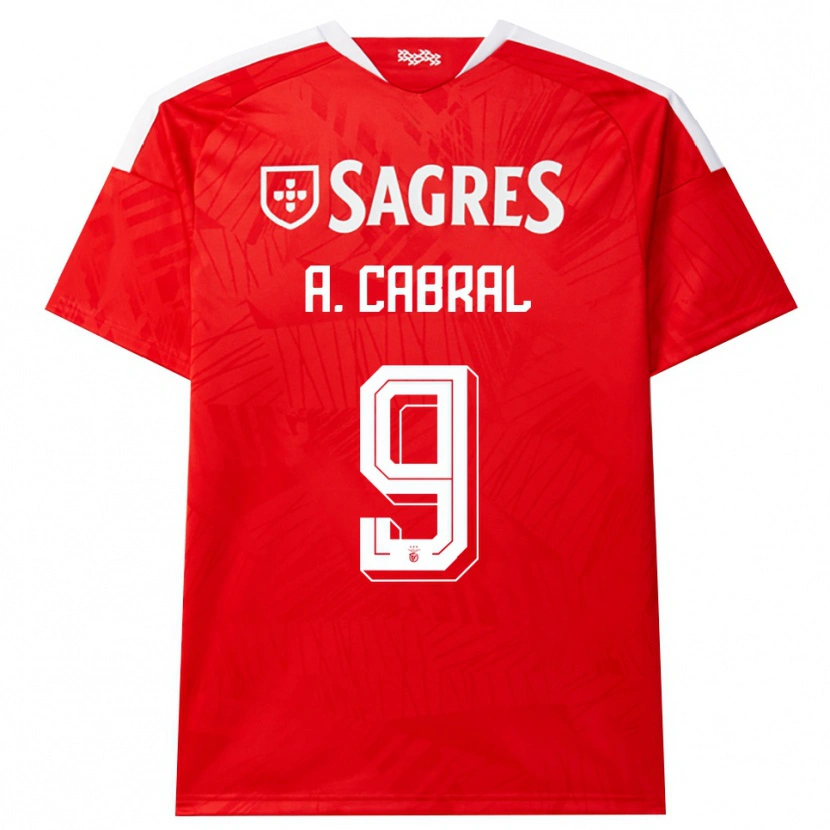 Danxen Damen Arthur Cabral #9 Rot Weiß Gelb Heimtrikot Trikot 2026/27 T-Shirt Österreich