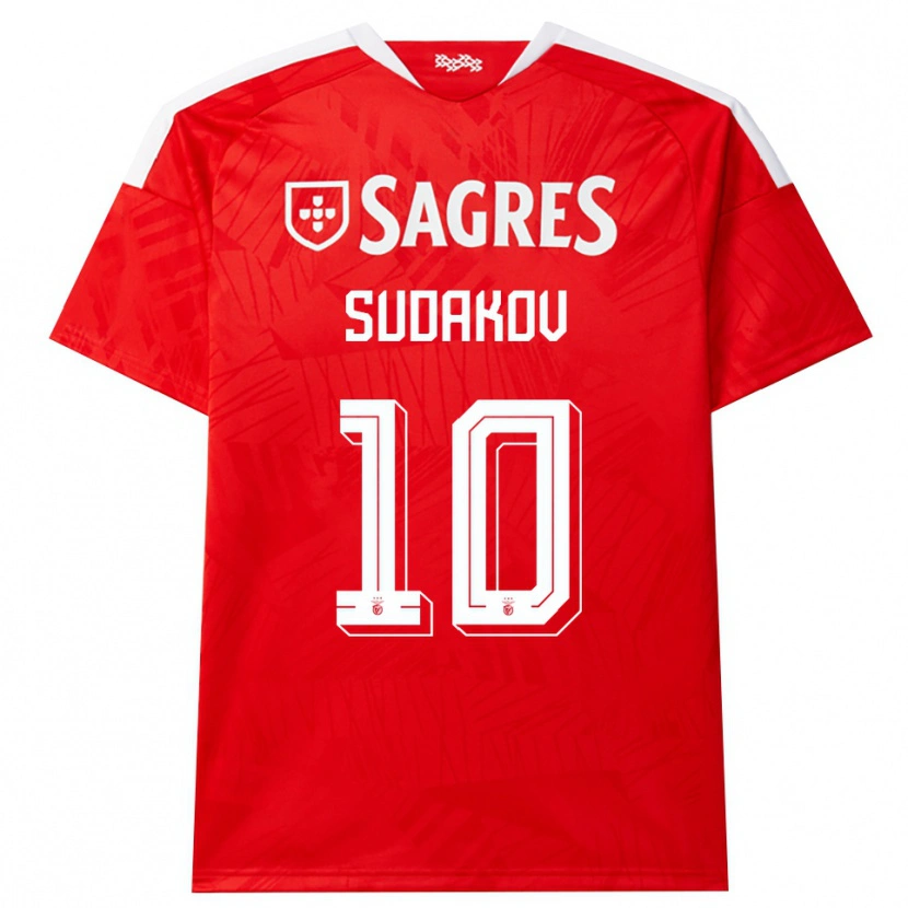 Danxen Damen Georgiy Sudakov #10 Rot Weiß Gelb Heimtrikot Trikot 2026/27 T-Shirt Österreich