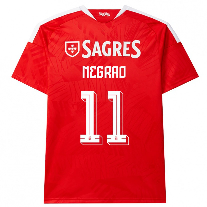 Danxen Damen Maria Negrao #11 Rot Weiß Gelb Heimtrikot Trikot 2026/27 T-Shirt Österreich