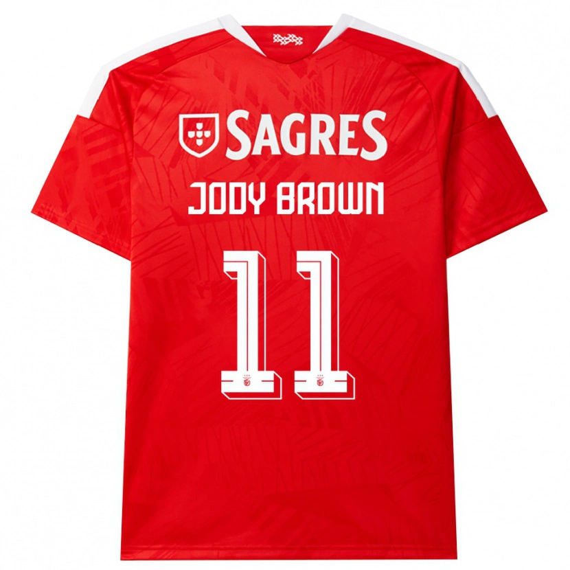 Danxen Damen Jody Brown #11 Rot Weiß Gelb Heimtrikot Trikot 2026/27 T-Shirt Österreich