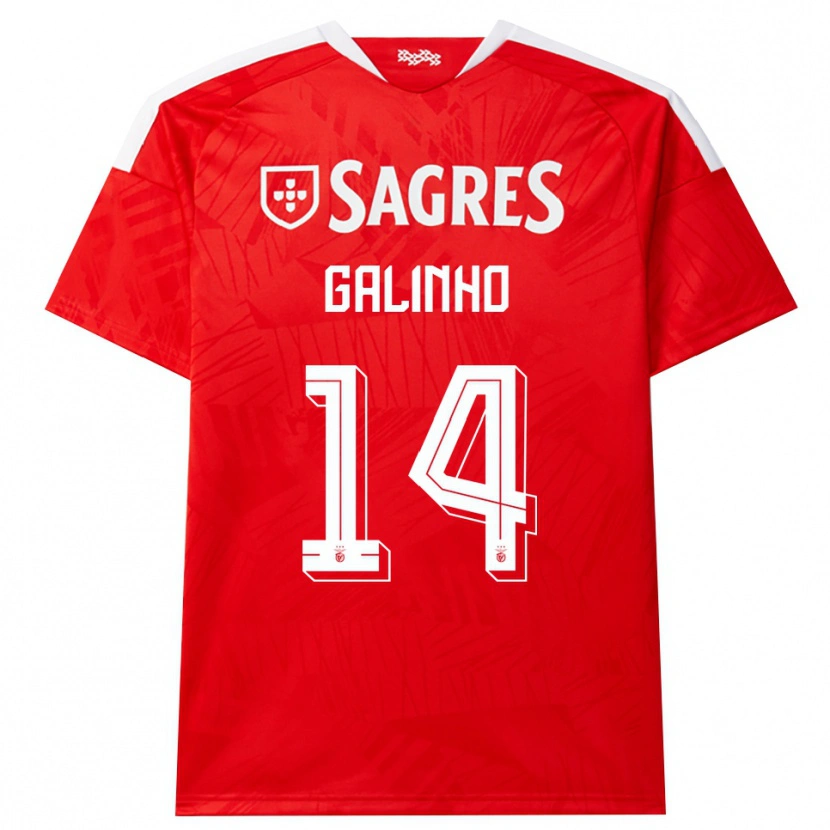 Danxen Damen Miguel Galinho #14 Rot Weiß Gelb Heimtrikot Trikot 2026/27 T-Shirt Österreich